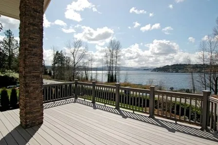 Eagle Shores, Lot 2: Lake view from the covered deck