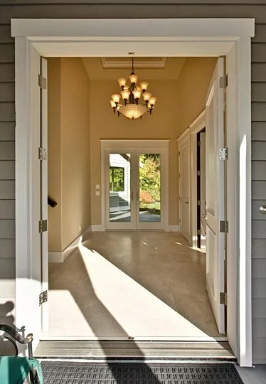 Eagle Shores, Lot 3: View through an interior doorway toward the entry hall