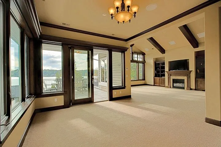Eagle Shores, Lot 3: Dining area opening toward the great room
